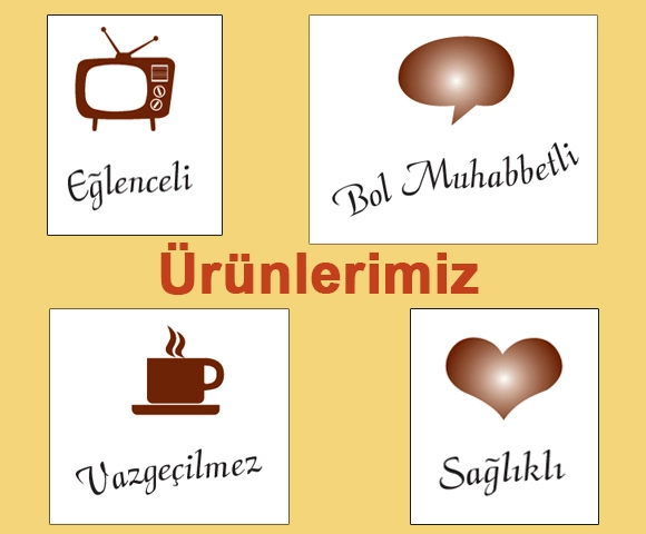 Ürünlerimiz Çok Eğlenceli