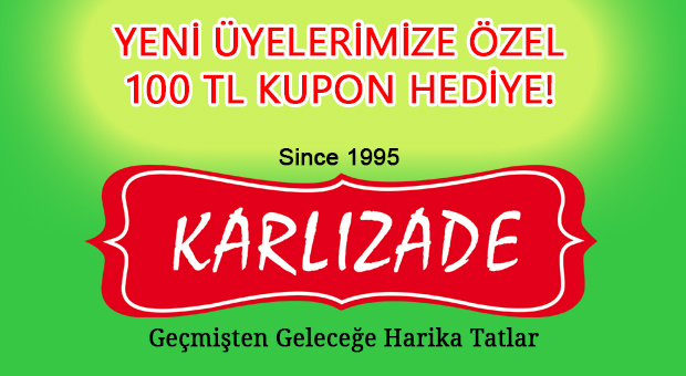 Yeni Üye Ol, 100 TL Senin Olsun!