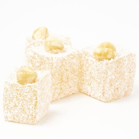 Bulk Coconut Hazelnut Top Turkish Delight 5 Kg | Karlızade
