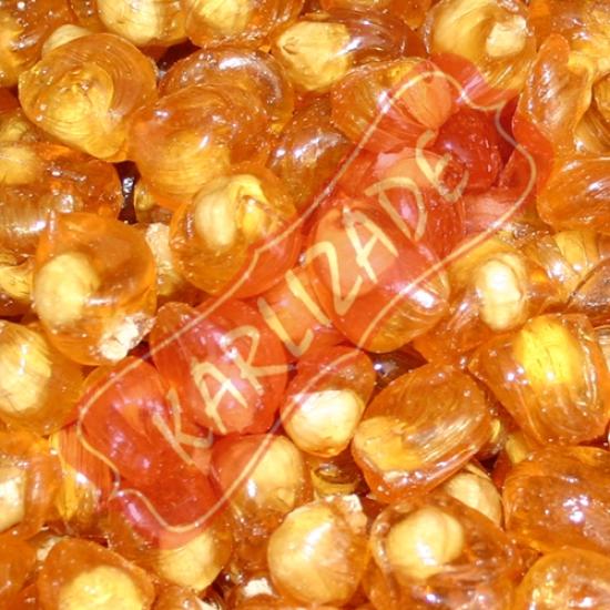 Türkische Akide-Bonbons mit Haselnuss (Schere) „Extra mit Haselnuss“ 100-g-Eimer | KARLIZADE