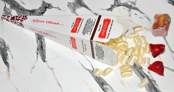 Traditional Turkish Mawlid Candy (1 Ad. Hazelnut Top Turkish Delight) | KARLIZADE