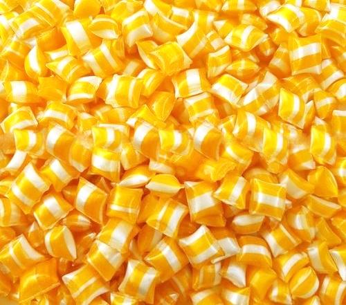 Mini Çizgili Limon Aromalı Akide Şekeri 100 Gr Kova | Karlızade
