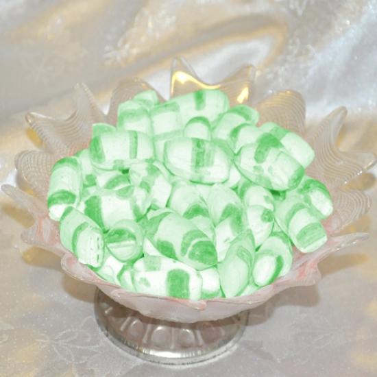 Yeşil Çizgili Mevlana Şekeri 400 Gr | Karlızade